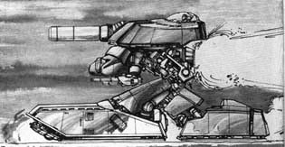 Centaur Mk II in action on Terra during the Malcontent Uprisings